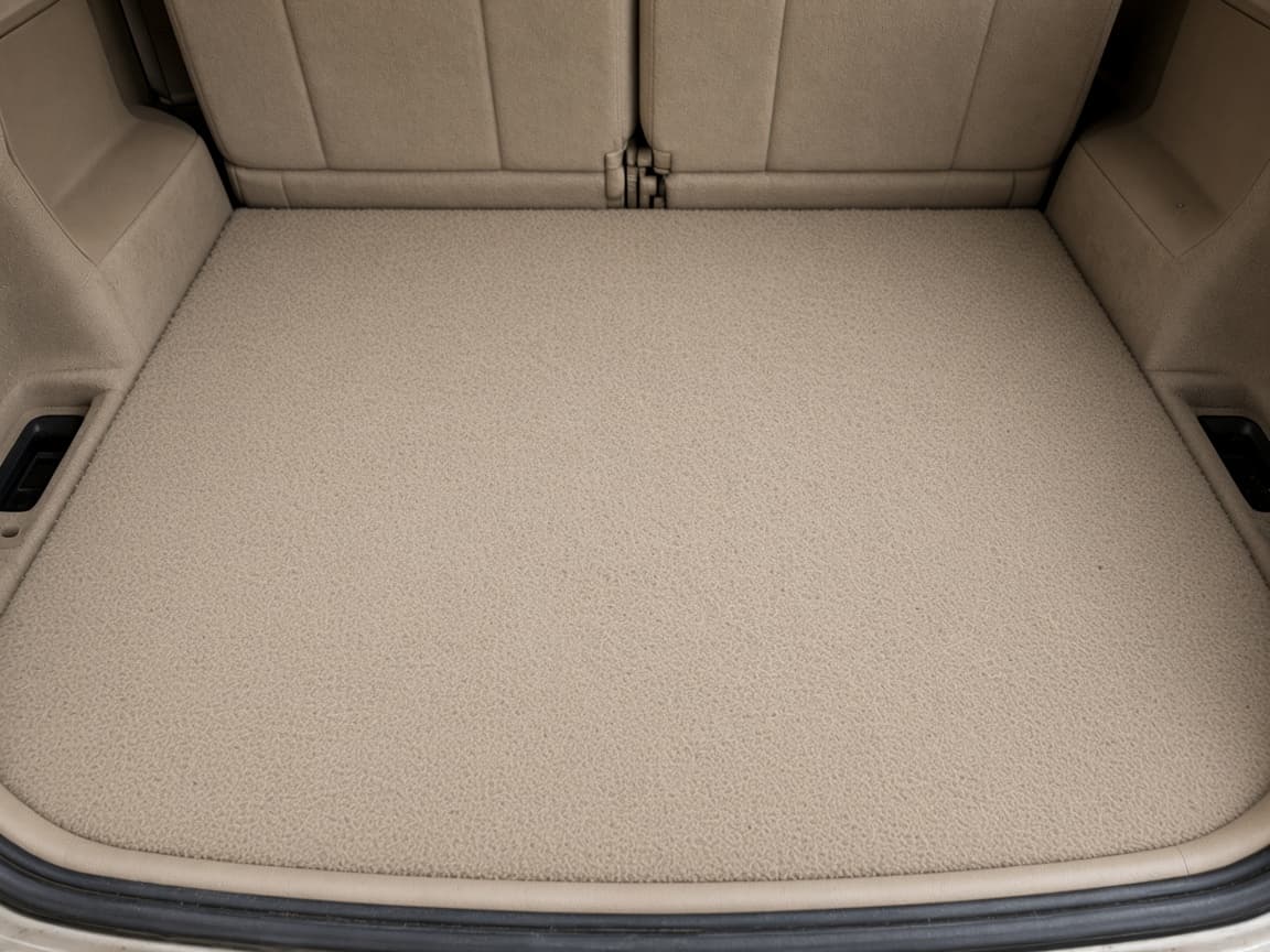 Same SUV boot after a deep interior clean