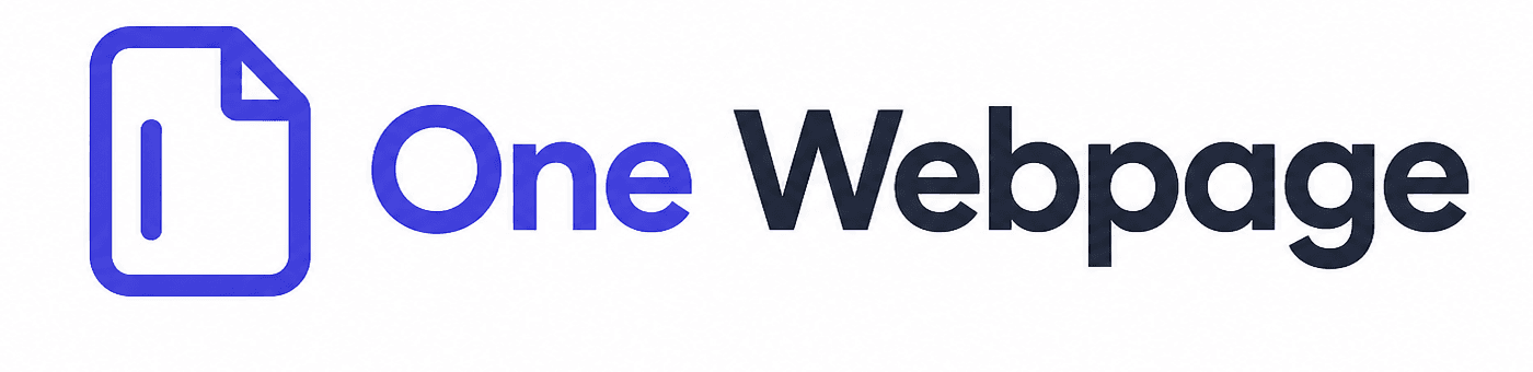 One Webpage